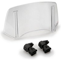 Image of 20764W - Puig Adjustable Clip-On Screen Extender 130mm x 300mm - Clear