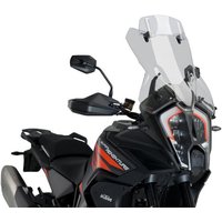 20817H - Puig Touring Screen Plus With Extender For KTM 1290 Super Adventure R 2021-2024 - Light Smoke
