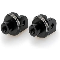 20882N - Puig Footpeg Adaptors For Suzuki GSX 8R 2024-2025 - Black
