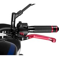 Image of 210RR - Puig Folding V3 Clutch Lever For Ducati 1098 2007-2008 - Red With Red Selector