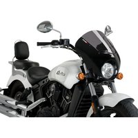 Image of 21106F - Puig Dark Night Screen For Indian Scout 2015-2025 - Dark Smoke