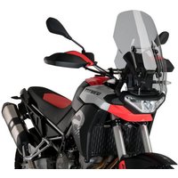 21182H - Puig Touring Screen For Aprilia Tuareg 660 2022-2025 - Light Smoke