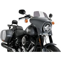 Image of 21340F - Puig Batwing Sports Screen For Harley Davidson Softail Sport Glide FLSB 2018-2024 - Dark Smoke