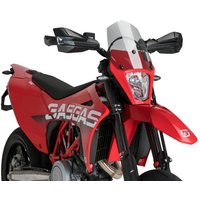 21474H - Puig New Generation Sport Screen For Gas Gas SM 700 2022-2024 - Light Smoke