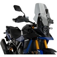 Image of 21652H - Puig Touring Screen For Suzuki V-Strom 800 25 - Light Smoke