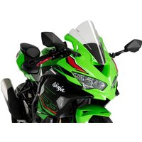 Image of 21767W - Puig R-Racer Screen For Kawasaki ZX-4R 2024-2025 - Clear