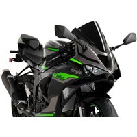Image of 21831N - Puig R-Racer Screen For Kawasaki ZX-6R 636 2024-2025 - Black