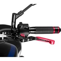 Image of 24RNR - Puig Extendable Folding V3 Clutch Lever For Ducati 1098 2007-2008 - Red Extender With Red Selector