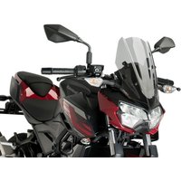 Image of 3548H - Puig New Generation Sport Screen For Kawasaki Z400 2019-2024 - Light Smoke