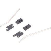 HTA.08.740.86600/B - SW Motech Blaze Pannier Spacer For Kawasaki Z 900 RS 2018-2024 - Black