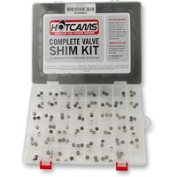 Image of HCSHIM01 - HCSHIM01 - Hot Cams Complete Valve Shim Kit - Yamaha YZF250 2001-2013 - Steel