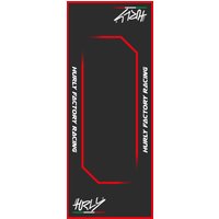 Image of HC53100-RED - HC53100-RED - Hurly Workstation Floor Mat - Black/Red/White