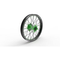 Image of 40.108.1.VE - 40.108.1.VE - Kite Sport MX 19" Rear Wheel - Kawasaki KXF250 2004-2020 - Black/Green