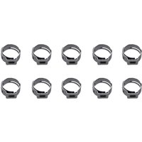 Image of 12-0084 - Motion Pro Stepless Ear Clamps - Raw/Silver