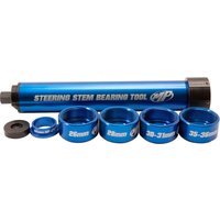 Image of 08-0544 - Motion Pro Steering Stem Bearing Tool - Anodised/Blue