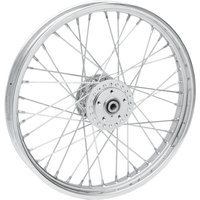 64311 - Drag Specialties Laced Wheel For Harley Davidson FXD 1340 1995-1998 21x2.15 Front - Chrome/Silver