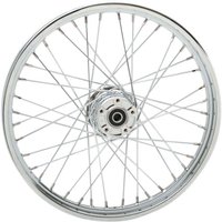 64377 - Drag Specialties Laced Wheel For Harley Davidson FXST 1450 2000-2003 21x2.15 Front - Chrome/Silver