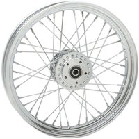 64365 - Drag Specialties Laced Wheel For Harley Davidson FXD 1450 2000-2003 19x2.5 Front - Chrome/Silver