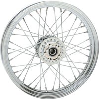 63148 - Drag Specialties Laced Wheel For Harley Davidson FXD 1450 19x2.5 Front - Chrome/Silver