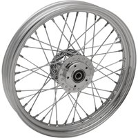 64553 - Drag Specialties Laced Wheel For Harley Davidson XL 1200 C 2006-2007 19x2.5 Front - Chrome/Silver