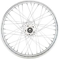 64540 - Drag Specialties Laced Wheel For Harley Davidson XL 1200 C 2006-2007 21x2.15 Front - Chrome/Silver