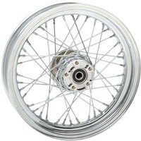 64370 - Drag Specialties Laced Wheel For Harley Davidson FLHR 1450 2000-2001 16x3 Rear - Chrome/Silver