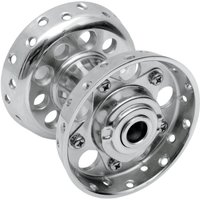 15-0504 - Drag Specialties Star Hub with Timken-Style Bearing For Harley Davidson E 1000 1936-1952 Fits Front Or Rear - Chrome