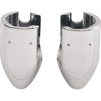 0214-0335 - Drag Specialties Bullet Axle Cap For Harley Davidson FLHR 1584 2008 Front - Polished Chrome/Silver