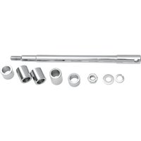 16-0250-BC - Drag Specialties Front Axle Kit For Harley Davidson FLST 1340 1987-1990 Front - Chrome/Silver