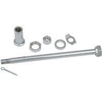 16-0268-BC - Drag Specialties Rear Axle Kit For Harley Davidson FL 1200 1970-1972 - Chrome/Silver