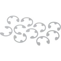 W16-0336-C - Drag Specialties Rear Axle Retainer For Harley Davidson FLD 1690 2012-2013 - Silver