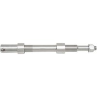 Image of W16-0346 - Drag Specialties Front Axle Kit For Harley Davidson FLD 1690 2012-2013 Front - Chrome/Silver