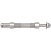 W16-0340 - Drag Specialties Front Axle Kit For Harley Davidson FXD 1584 - Chrome/Silver