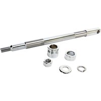 16-0307NU - Drag Specialties Axle Kit For Harley Davidson FLST 1450 2006 Front - Chrome