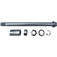 W16-0365 - Drag Specialties Front Axle Kit For Harley Davidson FLDE 1750 2018-2020 - Chrome/Silver