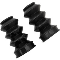 C23-0215 - Drag Specialties Fork Boots For Harley Davidson FXD 1340 1995-1998 39mm x 127mm - Black
