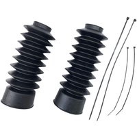 C23-0220 - Drag Specialties Fork Boots For Harley Davidson FLD 1690 2012-2013 - Black