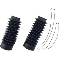 Image of C23-0221 - Drag Specialties Fork Boots For Harley Davidson FXBB 1750 2018 - Black