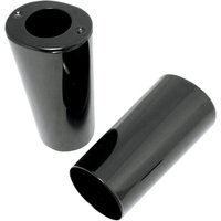 Image of 74537B - Drag Specialties Fork Slider Covers For Harley Davidson E 1000 1949-1952 - Black