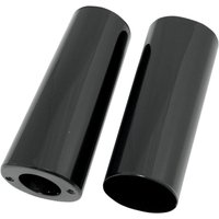 Image of 74538B - Drag Specialties Fork Slider Covers For Harley Davidson E 1000 1949-1952 - Black