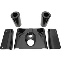 74157B - Drag Specialties Fork Tins For Harley Davidson FLS 1690 2012-2016 - Black