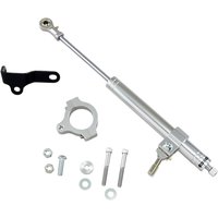 83173 - Drag Specialties Steering Damper Kit For Harley Davidson XL 1200 C 2004-2006 - Chrome/Satin