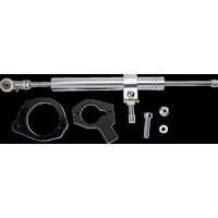 81027 - Drag Specialties Steering Damper Kit For Harley Davidson FXLRS 1868 2020-2021 - Chrome/Satin