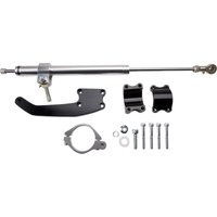 Image of 89238 - Drag Specialties Steering Damper Kit For Harley Davidson FLTRX1750 - Chrome/Satin