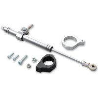 84889 - Drag Specialties Steering Damper Kit For Harley Davidson FLD 1690 2012-2013 - Chrome/Satin