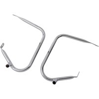 Image of 21039 - Drag Specialties Saddlebag Protector For Harley Davidson FLHR 1584 - Chrome