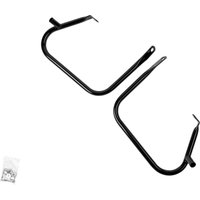 Image of 21039B - Drag Specialties Saddlebag Protector For Harley Davidson FLHR 1584 - Black