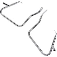 Image of 21027 - Drag Specialties Saddlebag Protector For Harley Davidson FLHR 1690 - Chrome