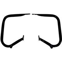 Image of 05060513 - Drag Specialties Big Buffalo Saddlebag Bars For Harley Davidson FLHR 1340 1997-1998 Rear - Black