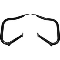 Image of 0506-0790 - Drag Specialties Big Buffalo Saddlebag Bars For Harley Davidson FLHR 1690 Rear - Black